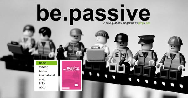 Download ons magazine 'be.passive [archief 2009-2014]'